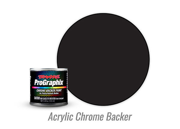 Backing paint, ProGraphix®, black, acrylic (100mL) - 5044