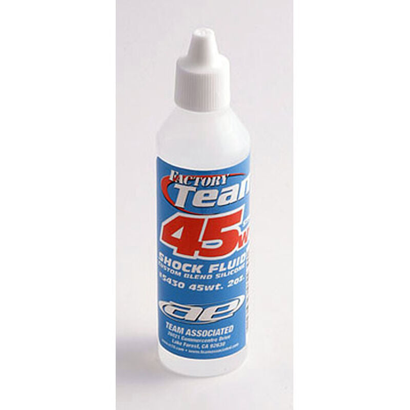 Factory Team Silicone Shock Fluid, 45Wt (575 cSt) 2oz - ASC5430