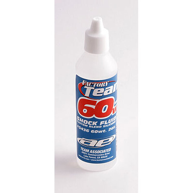 Factory Team Silicone Shock Fluid, 60Wt (800 cSt) 2oz - ASC5436