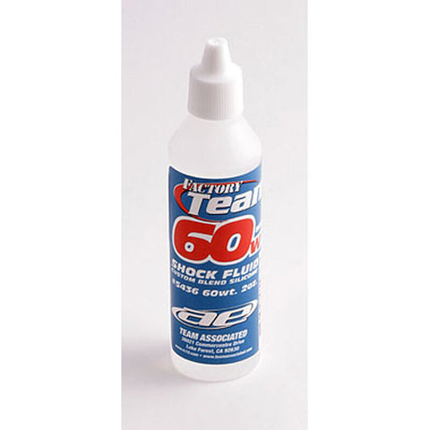 Factory Team Silicone Shock Fluid, 60Wt (800 cSt) 2oz - ASC5436