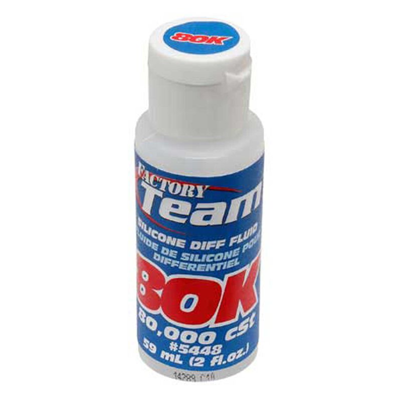 Factory Team Silicone Diff Fluid, 80,000 cSt 2oz - ASC5448