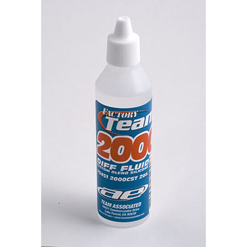 Factory Team Silicone Diff Fluid, 2000 cSt 2oz - ASC5451