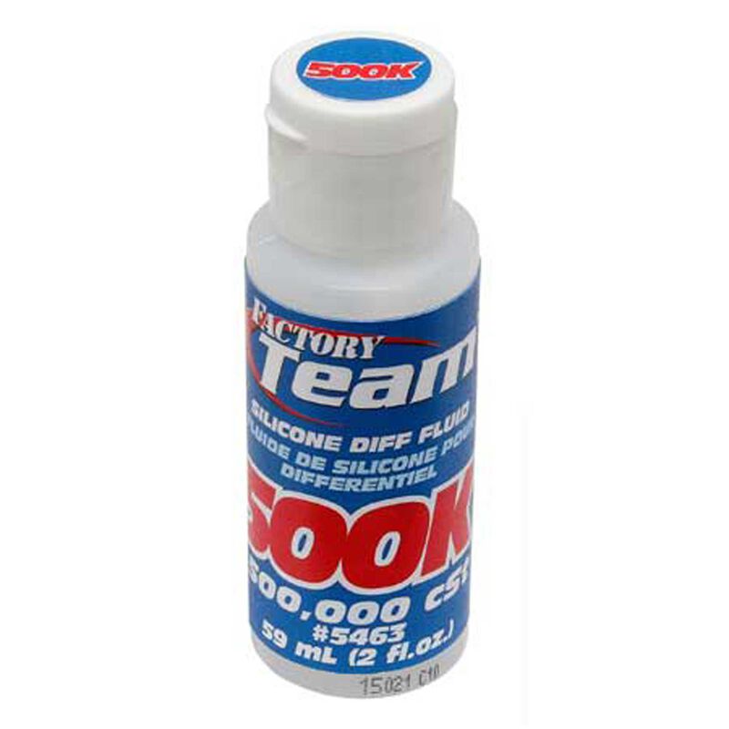Factory Team Silicone Diff Fluid, 500,000 cSt 2oz - ASC5463