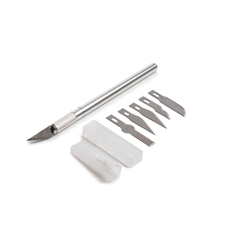 1 Light Duty Knife with Cap & Assorted Blades - HDXK0157