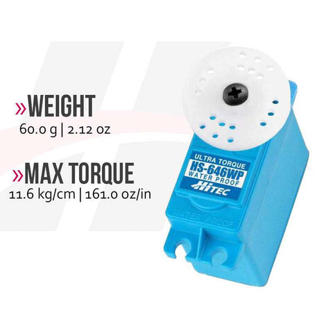 HS-646WP Standard Digital Waterproof Metal Gear Servo - HRC32646W