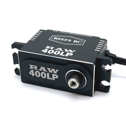 RAW 400 Standard Digital Metal Gear Waterproof Programmable Servo, Black - SEHREEFS137