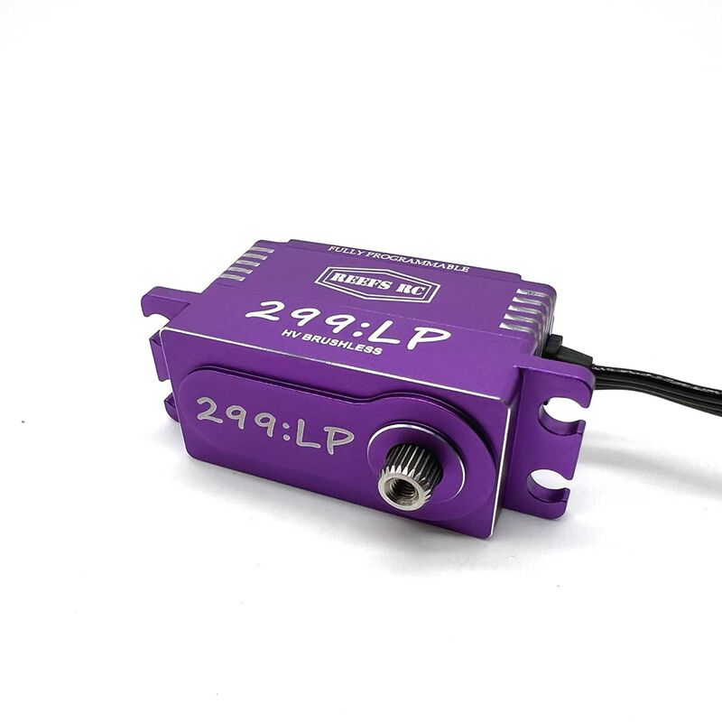 299:LP Low Profile Digital Metal Gear Waterproof Programmable Servo, Purple - SEHREEFS145
