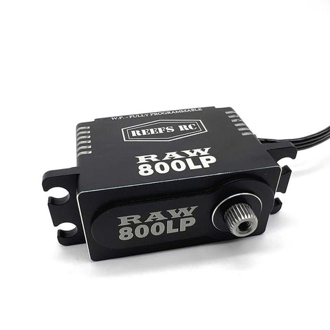 RAW 800 Standard Digital Metal Gear Waterproof Programmable Servo, Black - SEHREEFS146