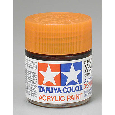 Acrylic X26 Gloss Clear Orange - TAM81026