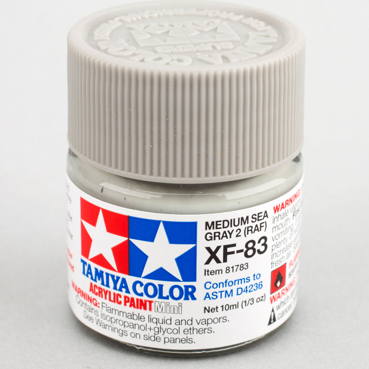 Acrylic Mini XF-83 Med Sea Gray 2 RAF 10ml Bottle - TAM81783