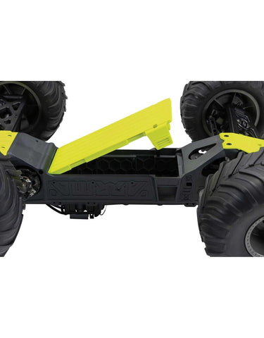 Arrma GORGON 4X2 MEGA 550 Brushed 1/10 Monster Truck RTR (Yellow) w/SLT2 2.4GHz Radio, Battery & Charger - ARA3230ST1
