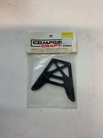 Composite craft 80020 110 graphite rear shock tower for RC-10GT