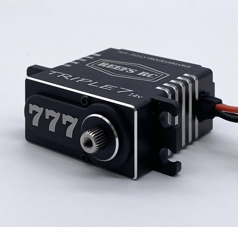 Reef's RC - Triple7 14V High Torque High Speed Brushless Programmable Servo - SEHREEFS777