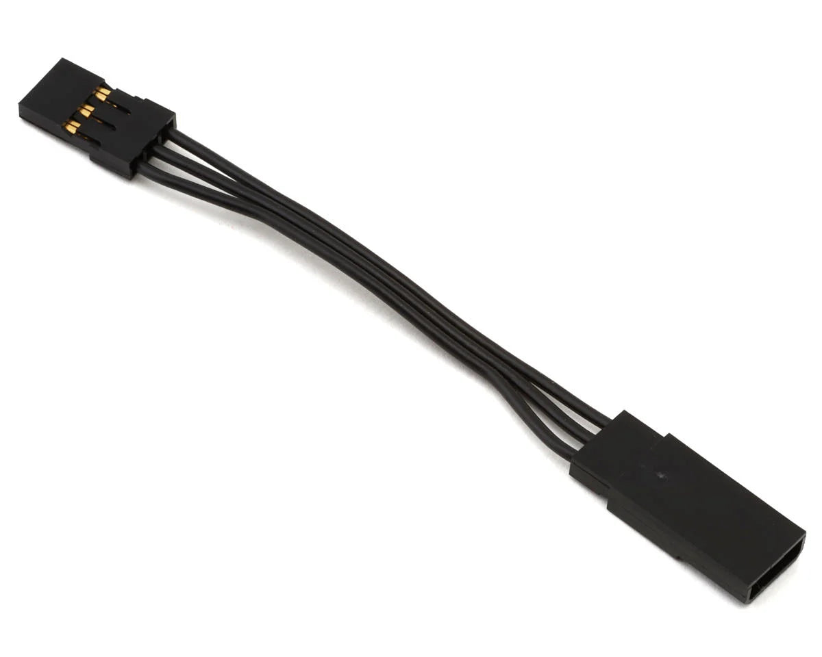 Sanwa/Airtronics Servo Extension (Black) (50mm) - SNW107A20511A