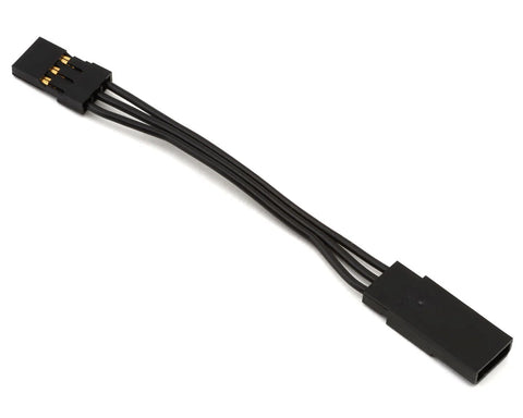 Sanwa/Airtronics Servo Extension (Black) (50mm) - SNW107A20511A