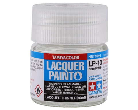 Tamiya LP-10 Lacquer Thinner Lacquer Paint (10ml) - TAM82110