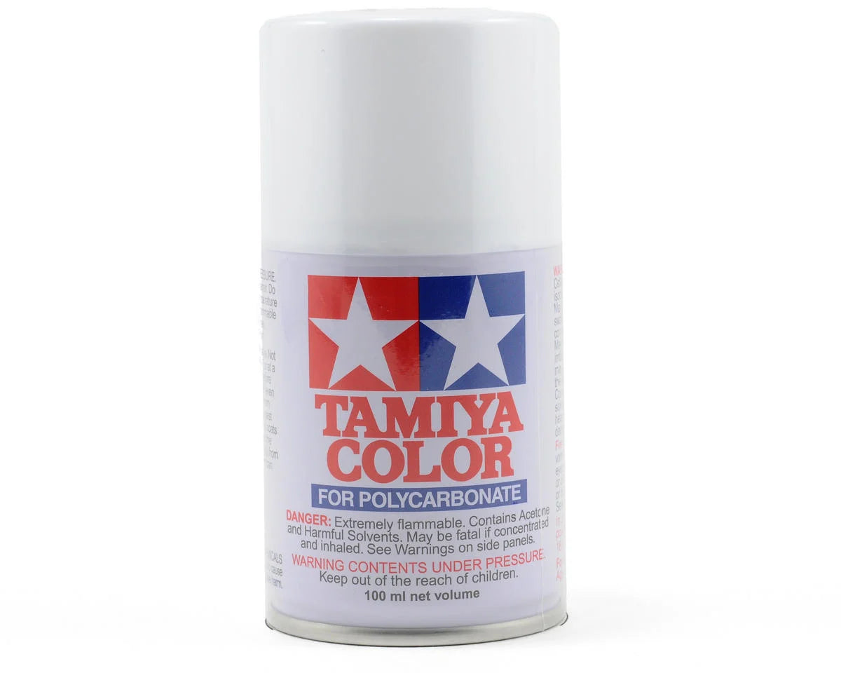 Tamiya PS-1 White Lexan Spray Paint (100ml) - TAM86001