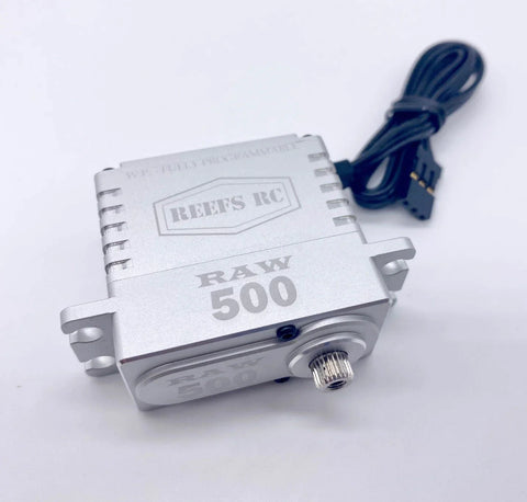 Reef's RC - Raw 500 High Torque High Speed HV Waterproof Brushless Servo .095/500 @7.4V - SEHREEFS54
