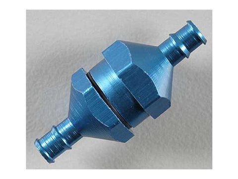 Dubro Standard In-Line Fuel Filter Blue