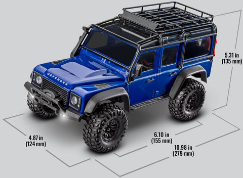 Traxxas 1/18 TRX-4M Land Rover Defender - 97054-1