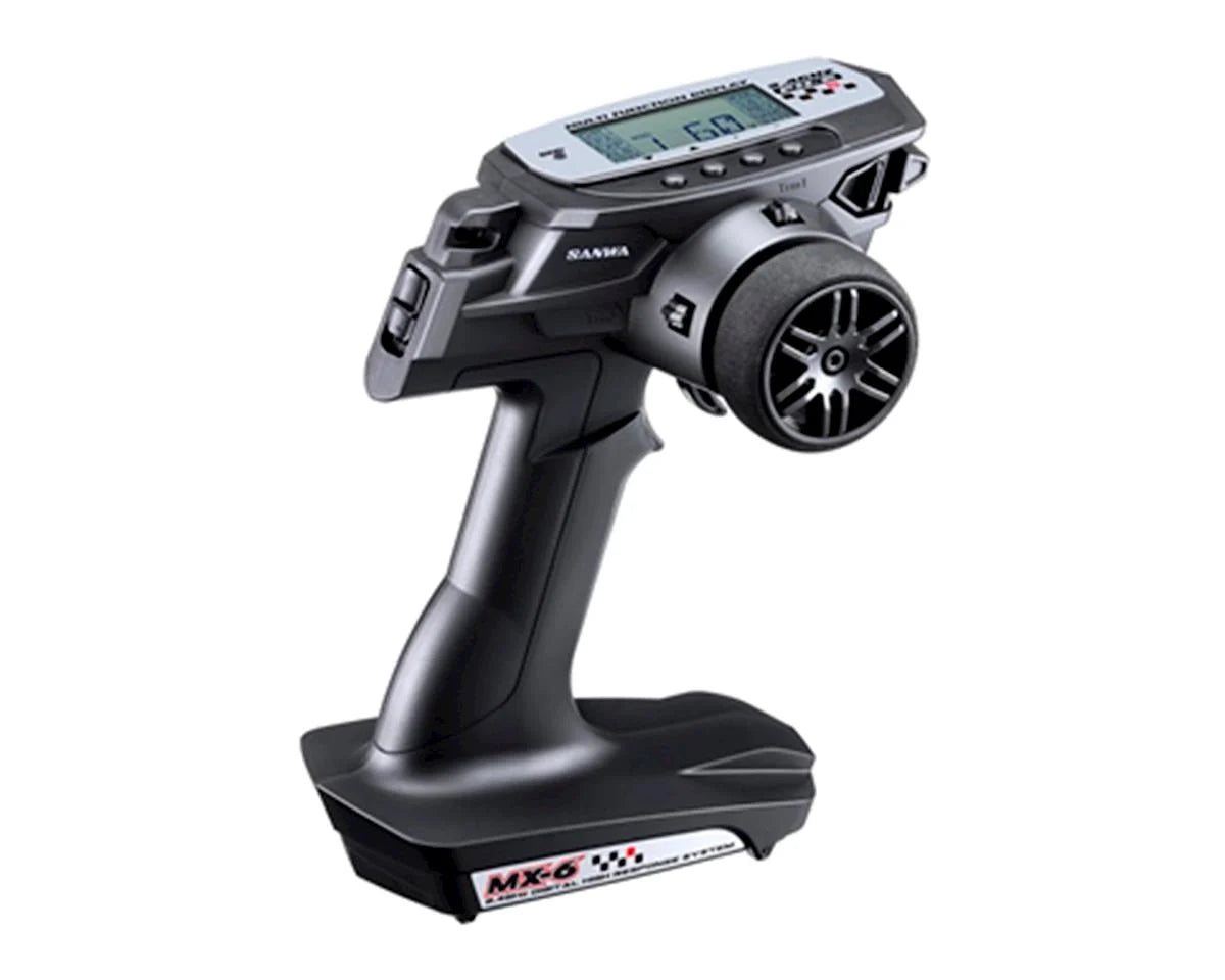 Sanwa/Airtronics MX-6 FH-E 3-Channel 2.4GHz Radio System w/RX-391W 3-Channel Receiver - SNW101A32561A