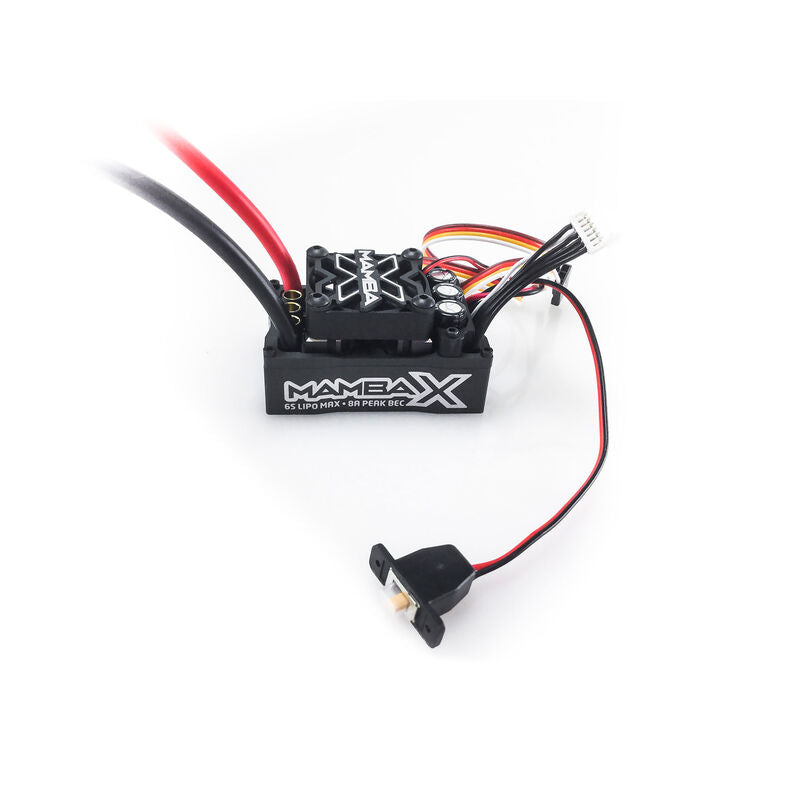 1/10 Mamba X Sensored 25.2V WP ESC 8A BEC 010015500 - CSE010015500