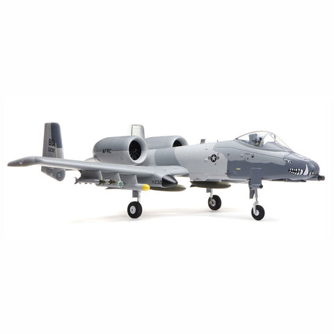 A-10 Thunderbolt II Twin 64mm EDF BNF Basic with AS3X and SAFE Select - EFL011500