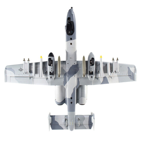 A-10 Thunderbolt II Twin 64mm EDF BNF Basic with AS3X and SAFE Select - EFL011500