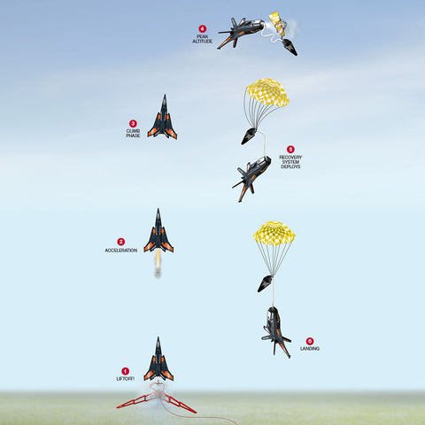 Space Corps Centurion Model Rocket - EST7291