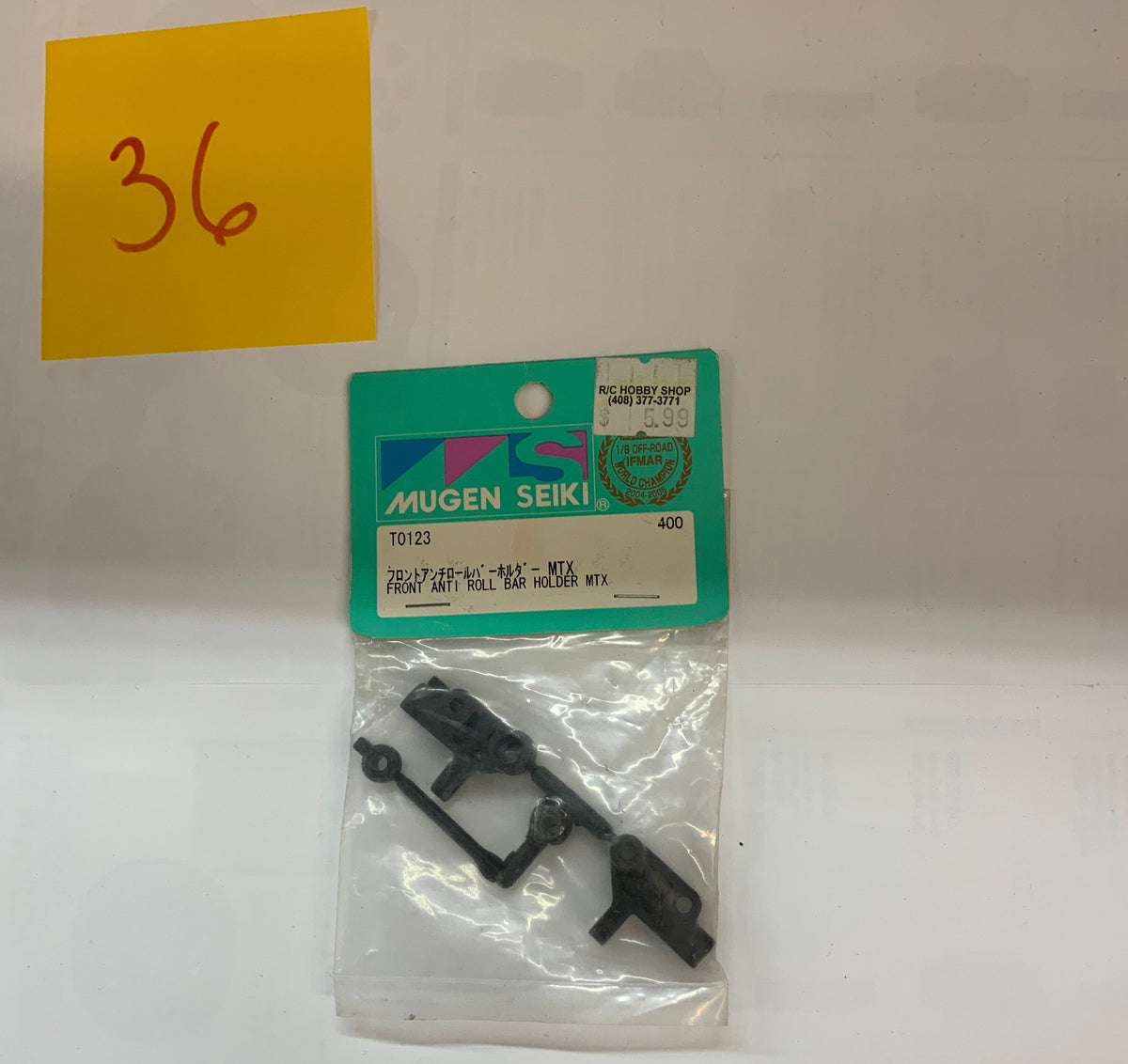 Mugen Seiki Front Anti Roll Bar Holder MTX - T0123