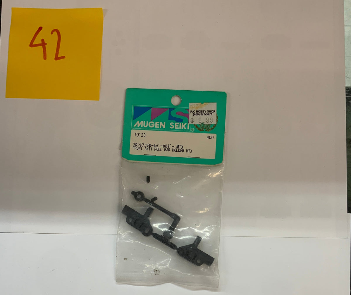 Mugen Seiki Front Anti Roll Bar Holder MTX - T0123