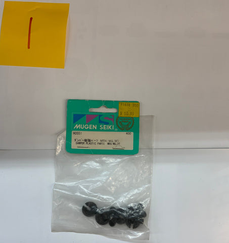 Mugen Seiki Damper Plastic Parts MRx4 - H0551