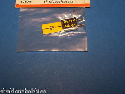 FUTABA CRYSTAL (FM 75.490) TX/RX CHANNEL 65 (1) #FRC-165