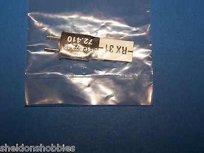 FUTABA RX CRYSTAL SHORT TYPE (FM 72.410) CHANNEL 31 #FRC-531