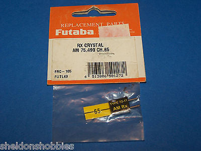 FUTABA CRYSTAL (FM 75.490) TX/RX CHANNEL 65 (1) #FRC-165