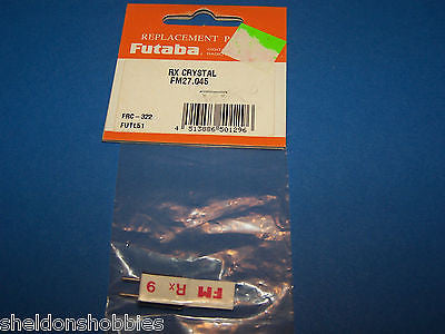 FUTABA RX 9 CRYSTAL (FM 72.045)  #FRC-322