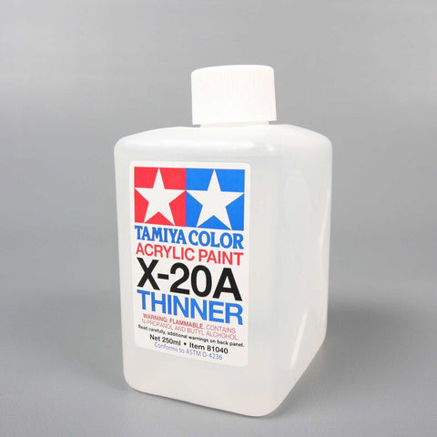 Super Large Bottle Acrylic Paint X-20A Thinner - TAM81040