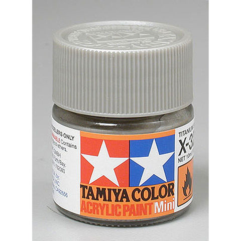 Acrylic Mini X32,Metalic Titan Slvr