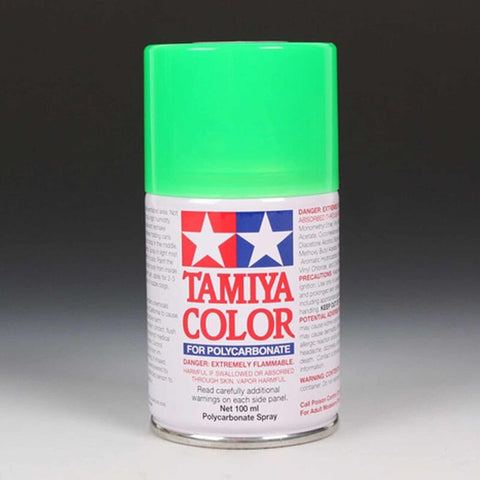 Polycarbonate PS-28 Fluorescent Green Spray 100ml - TAM86028