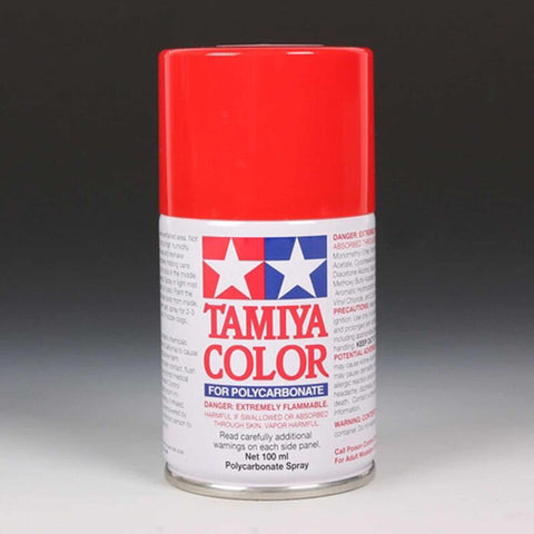 Polycarbonate PS-34 Bright Red Spray 100 ml - TAM86034