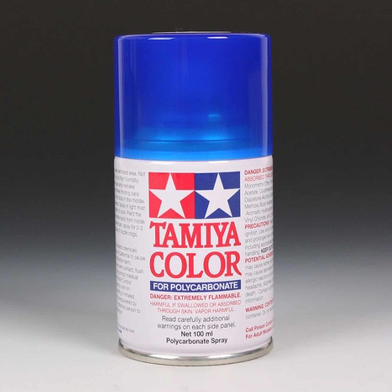 Polycarbonate PS-38 Translucent Blue Spray 100 ml - TAM86038