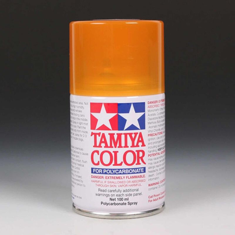 Polycarbonate PS-43 Translucent Orange Spray 100 ml - TAM86043
