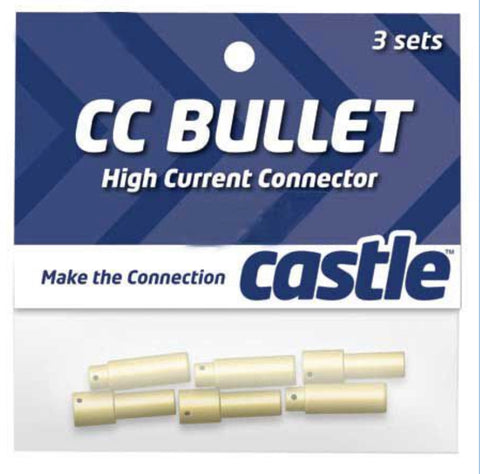 4mm High Current CC Bullet Connector Set