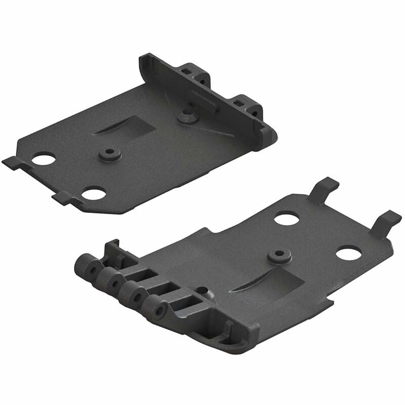 F/R Lower Skidplate (2): 4x4 Senton Mega