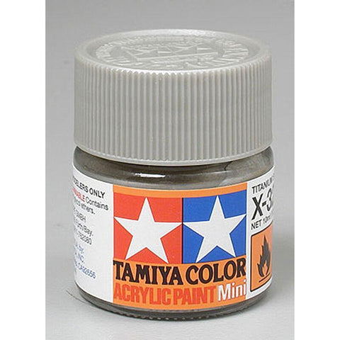 Acrylic Mini X32,Metalic Titan Slvr