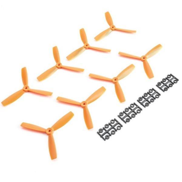 Triple BN Prop 5x4.5x3, Orange: 8 pack (HQPBT504530O)