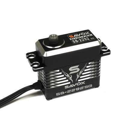 Savox - Monster Performance, Brushless Servo Black Edition .055sec / 624.9oz @ 8.4v