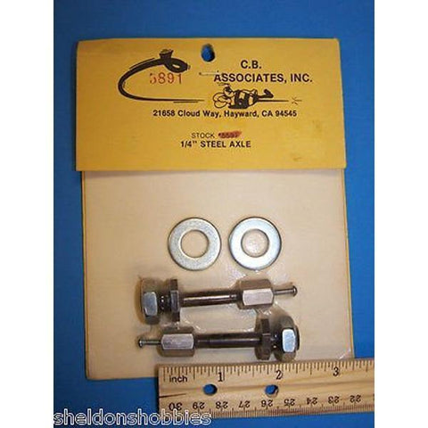 TATONE 1/4 AXLE ASSEMBLY 1-1/4 SHORT 2 EACH #5891